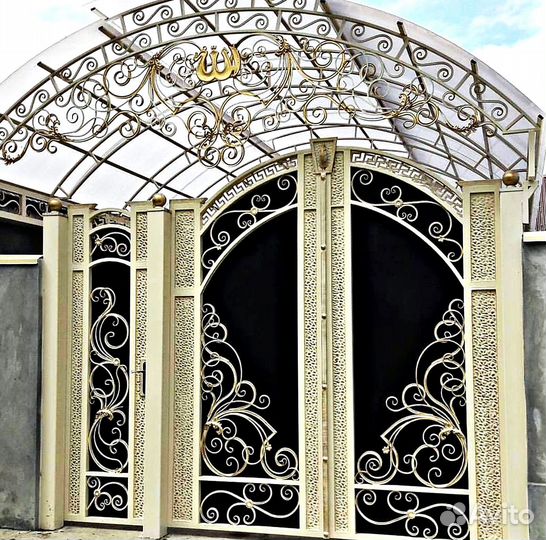 Кованые ворота