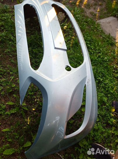 Бампер передний hyundai solaris 1