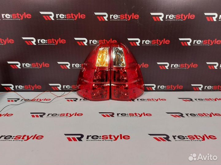 Стопы Lexus GX470 Красные Vland N1913