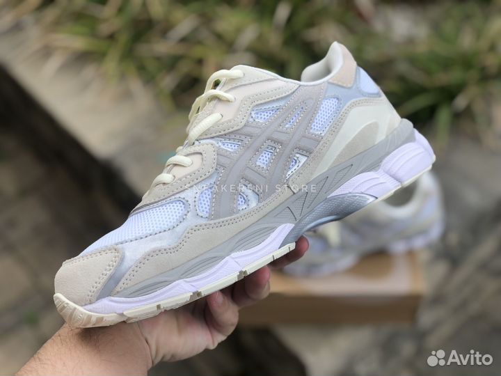 Кроссовки Asics Gel NYC White Oyster Grey