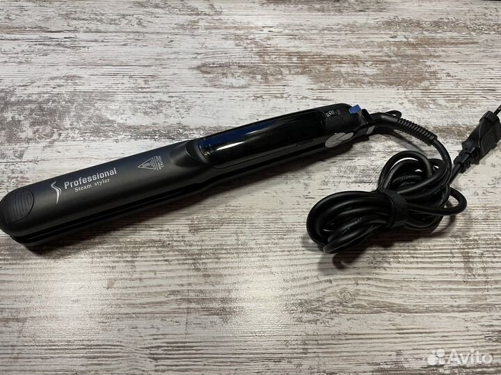 Плойка для выпрямления волос паровая