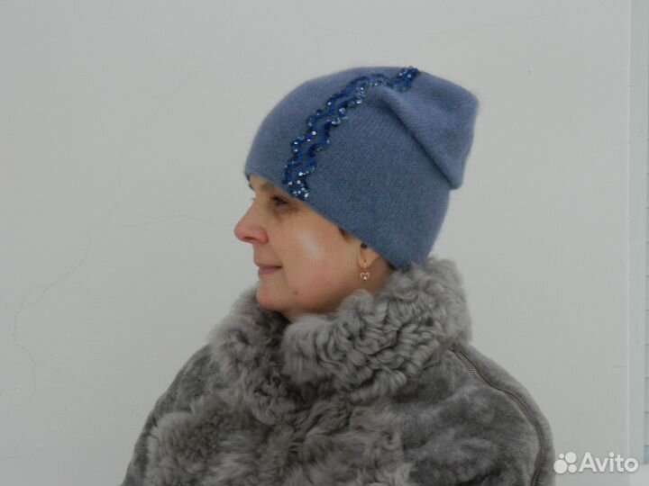 Шапка женская из ангоры