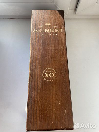Коробка деревянная из под коньяка