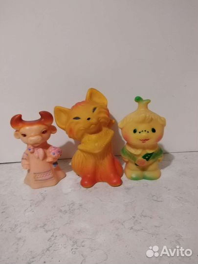 Резиновые игрушки СССР