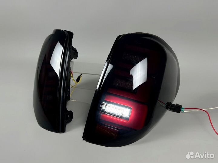 Стопы Mitsubishi L200 06-13г Тюнинг Дымчатые