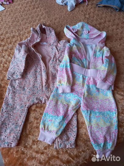 Вещи для девочки 74-80 пакетом