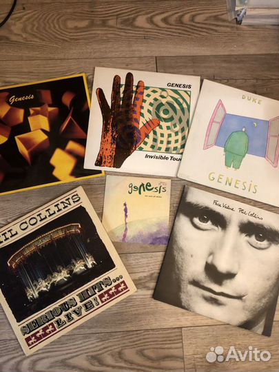Genesis Phil Collins lp, UK, USA