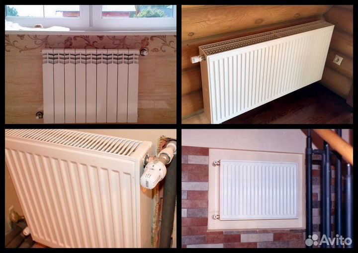 Монтаж систем отопления теплого пола водоснабжения