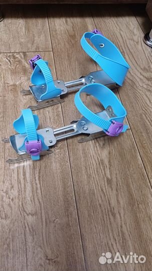 Коньки детские раздвижные двухполозные