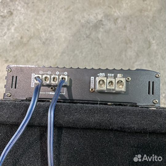 Сабвуфер ural molot 10 + моноблок colt AM-1.700D