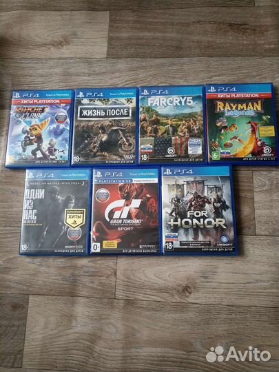 Игры для приставок ps4