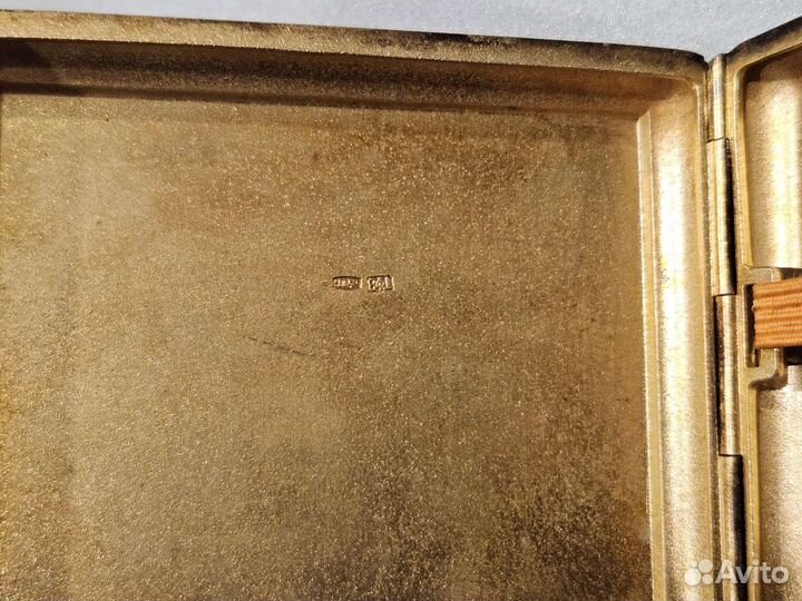 Портсигар серебряный СССР