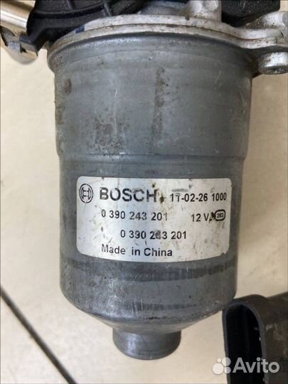 Моторчик стеклоочистителя передний