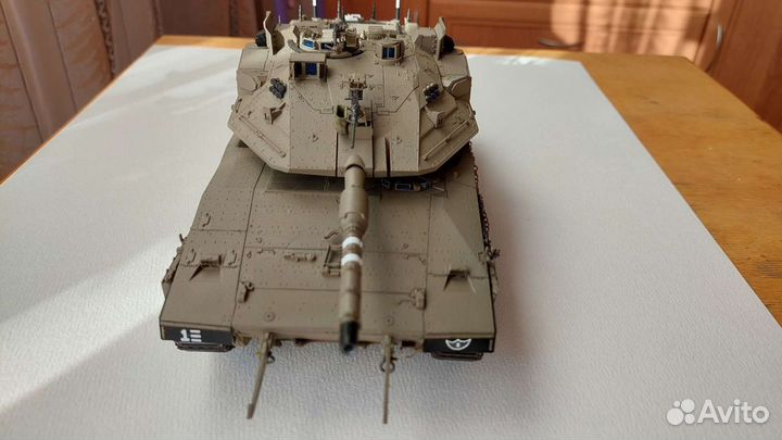 Стендовая Масштабная модель танка меркава 4м- 1/35