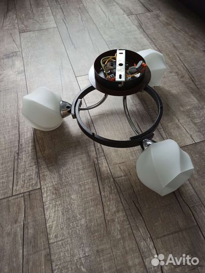 Люстра потолочная бу