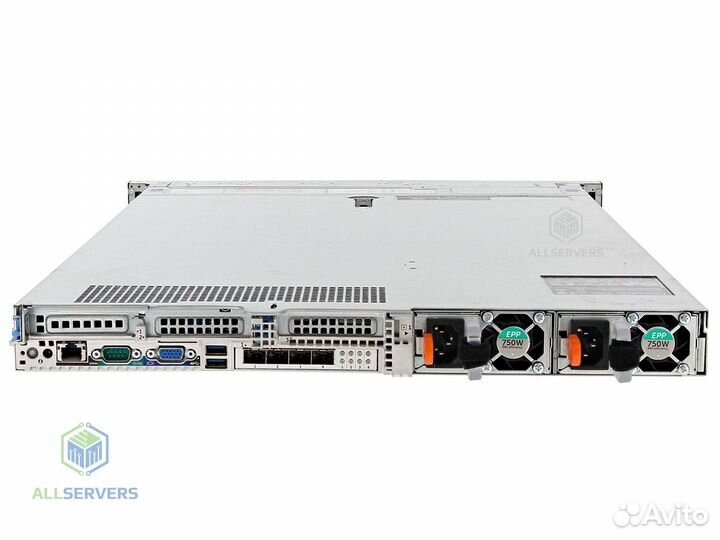 Сервер dell R640 8sff 2xSilver 4114 512GB