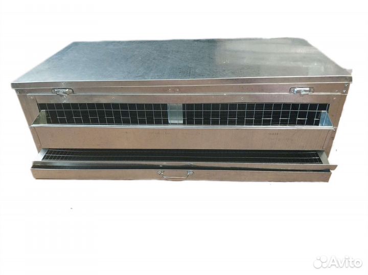 Брудер клетка для перепелов с яйцесборником