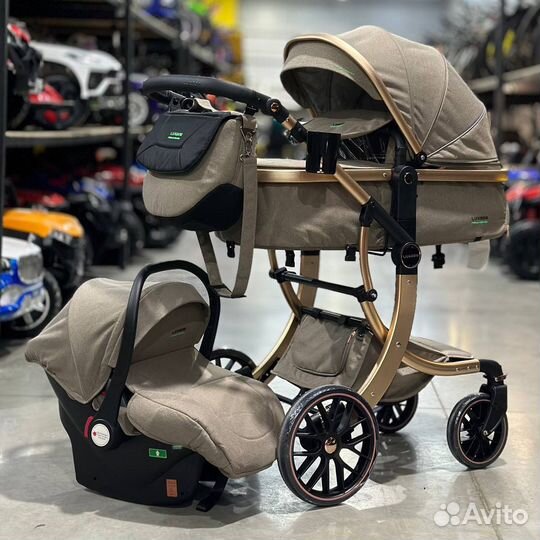 Коляска 3в1 Luxmom 601А
