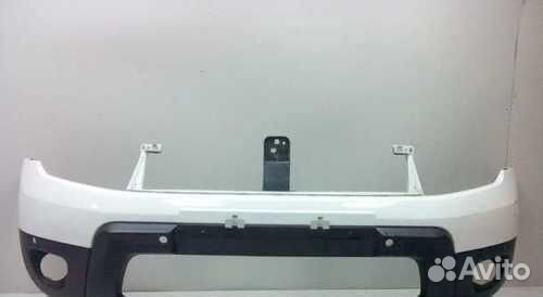 Бампер передний Renault Duster 1 10-2015 белый 369