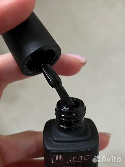 Гель лак для ногтей Linto 168 черный