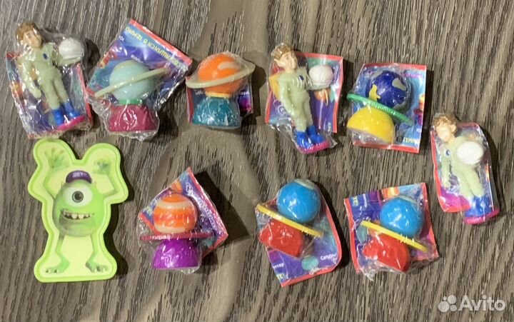 Игрушки из киндер-сюрпризов