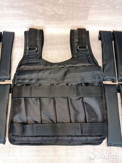 Жилет утяжелитель с грузом 15 кг