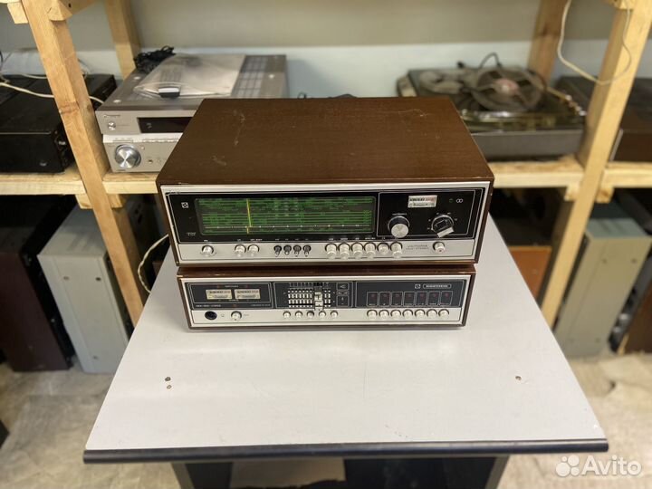 Усилитель и тюнер Радиотехника(комплект)