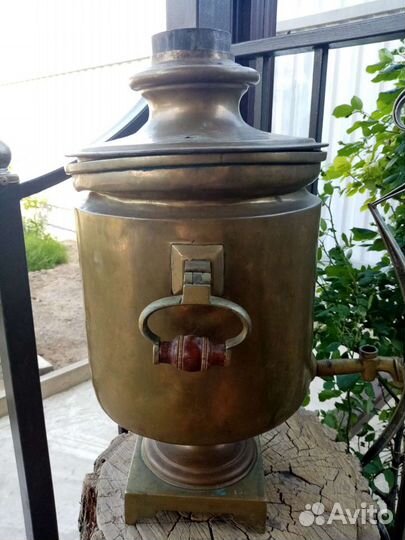 Самовар Бр. ламакины. 8 литров