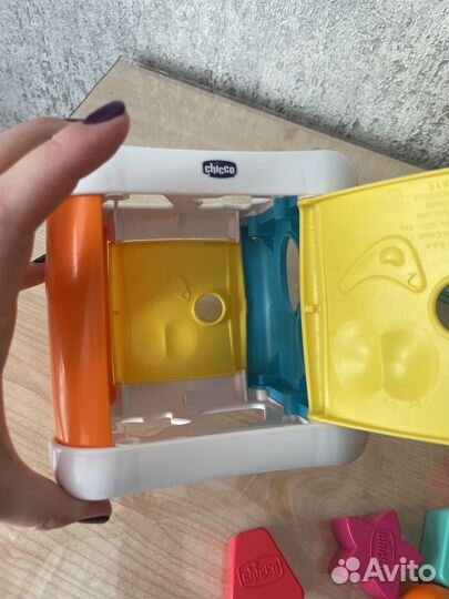 Развивающая игрушка сортер chicco