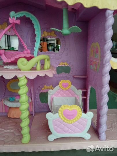 My little pony домик и набор друзей