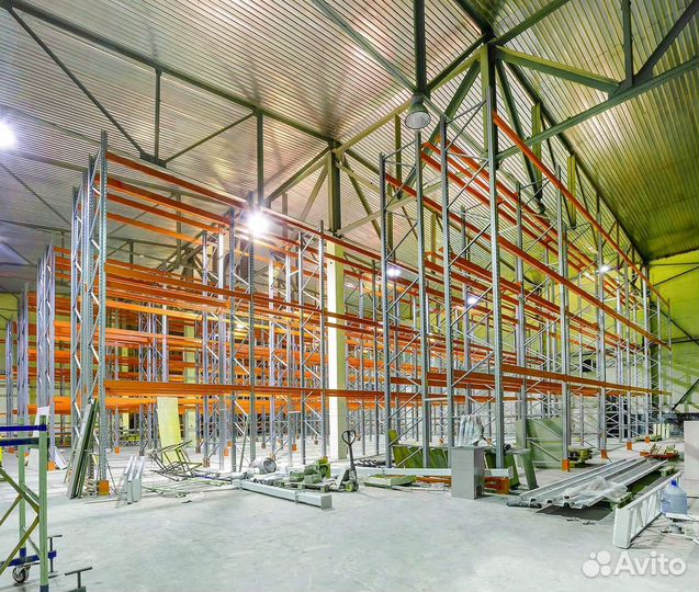 Стеллажи паллетные Фронтальные стеллажи