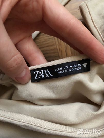 Кружевное боди zara M