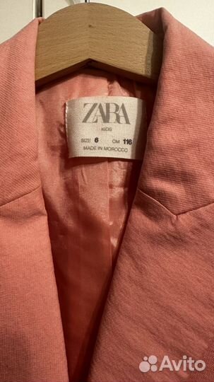 Пиджак zara для девочки