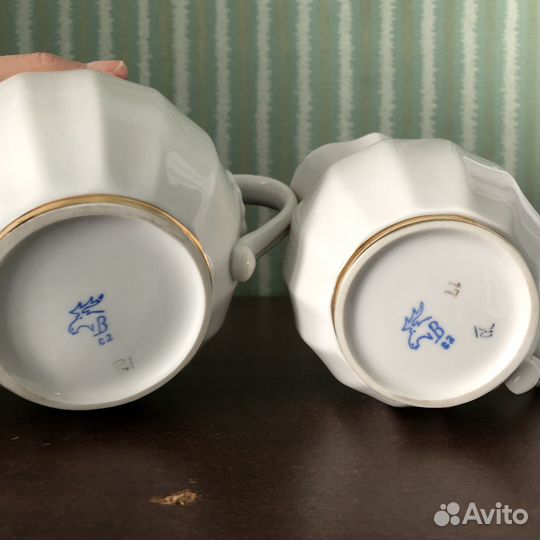 Сервиз костяной фарфор Вербилки