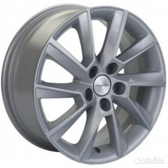 Диски Khomen KHW 1507 6x15 5*100 ET38 DIA57.1 F-Silver Литой