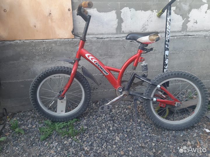 Детский велосипед бу 16