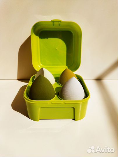 Спонжи для макияжа набор