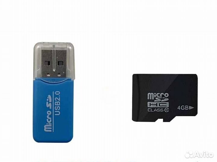 Картридер micro SD (новый)