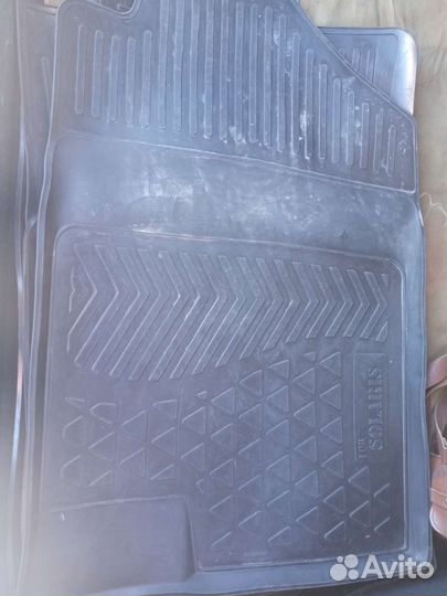 Автомобильные коврики hyundai solaris