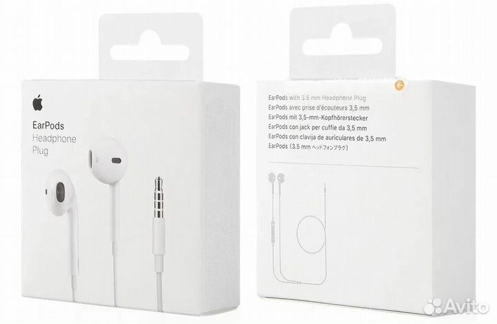 Наушники apple earpods 3.5 mm