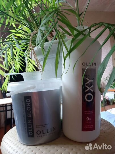 Окисляющая эмульсия 9, и осветляющий порошок