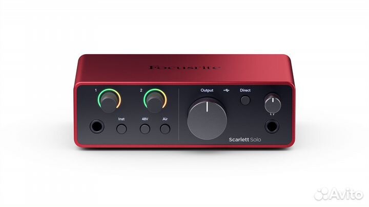 Набор Focusrite Scarlett Solo Studio 4th Gen