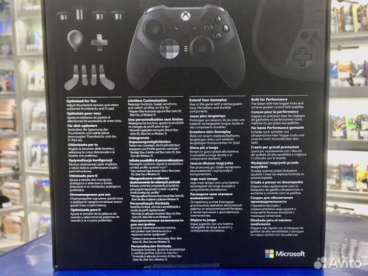Геймпад Microsoft Elite Controller Series 2 черный