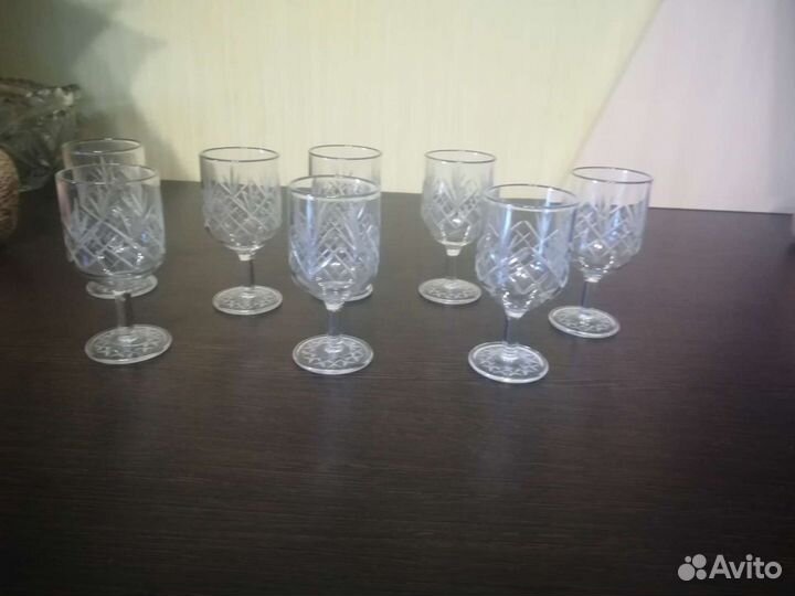 Хрустальные фужеры