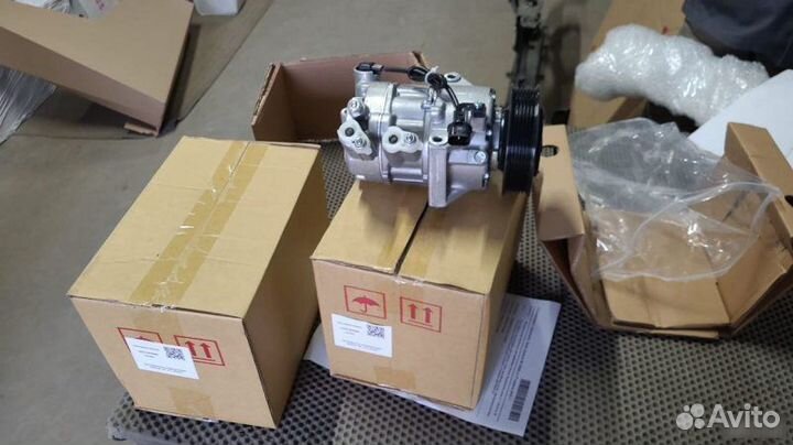 Компрессор кондиционера Kia Optima 4 2016-2020