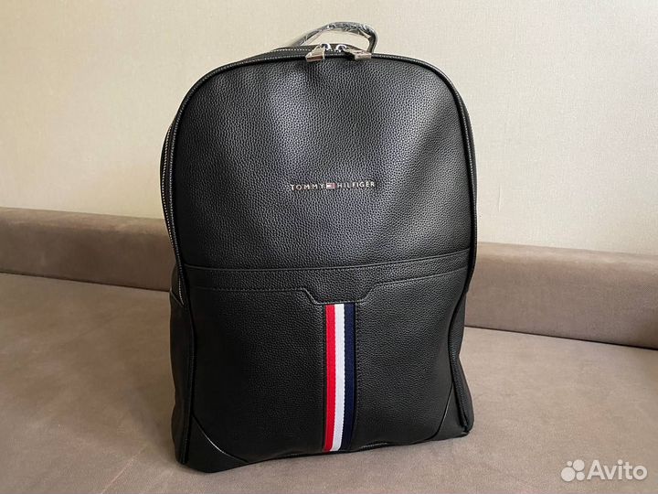 Рюкзак Tommy Hilfiger кожаный (экокожа)