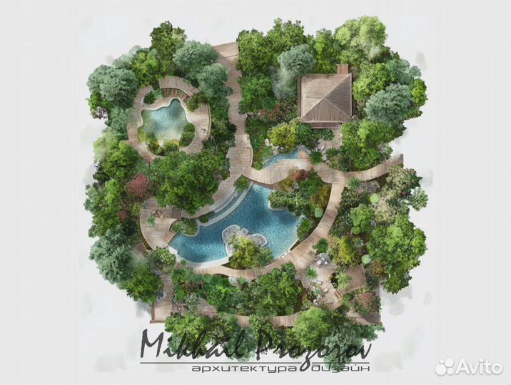 Ландшафтный дизайн. Чертежи в подарок