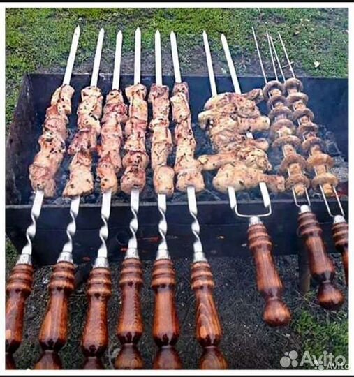 Шампура из нержавейки опт/розница
