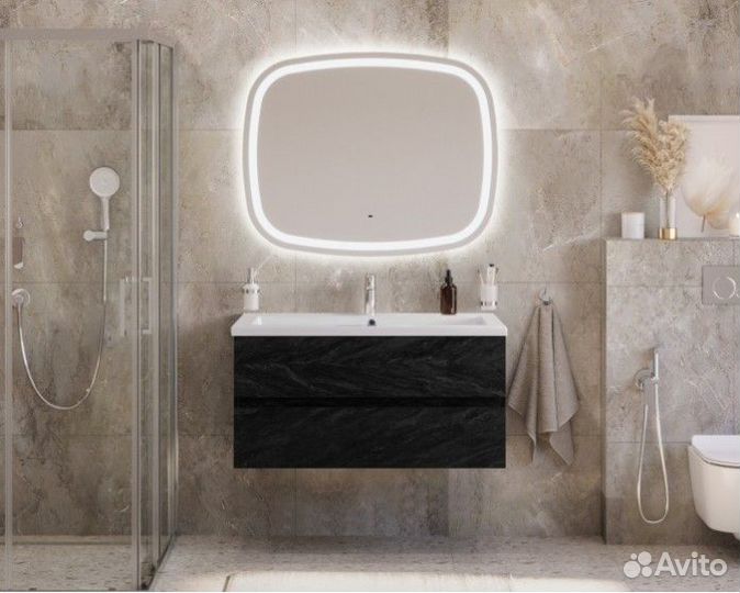 Мебель для ванной Cezares Molveno 46-100-CZR-8070-100 Antracite