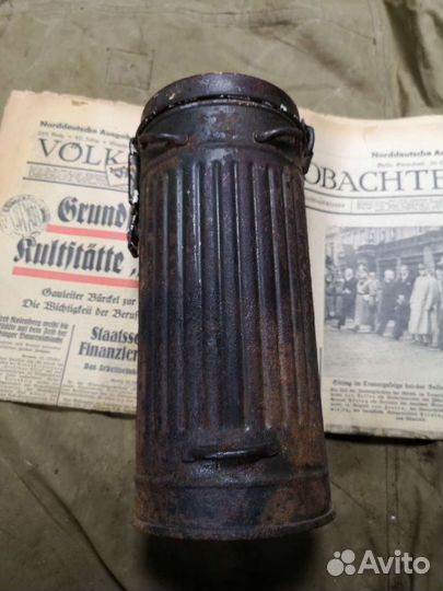 Противогаз (Тубус) Германия 3 реэх